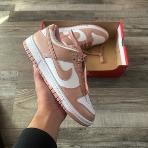 Nike Dunk Low Rose Whisper - Women's Brand New No Lid Size 6 - DD1503-118